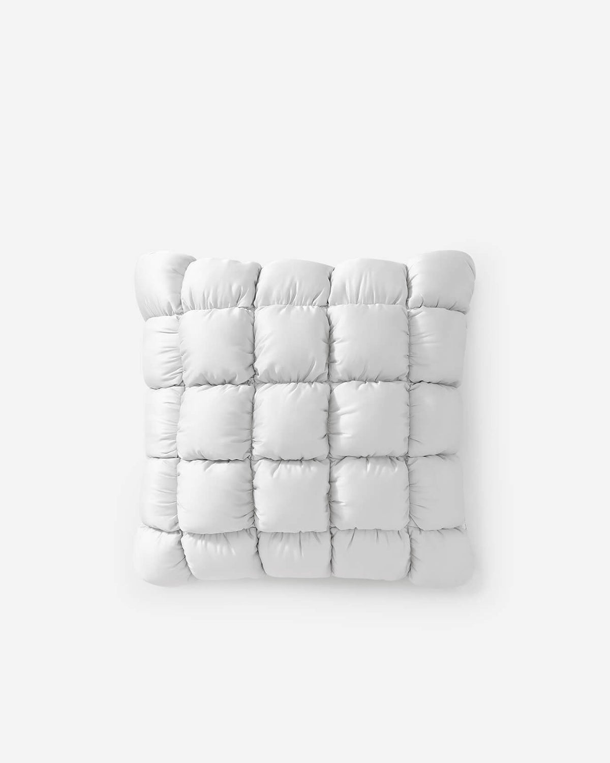 Silky Lyocell Puff Throw Pillow.