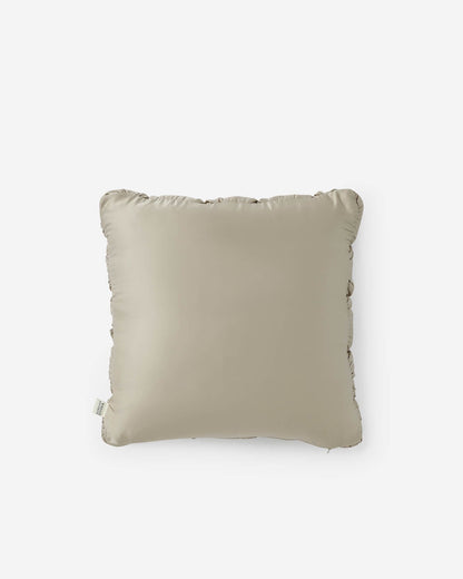 Silky Lyocell Puff Throw Pillow.