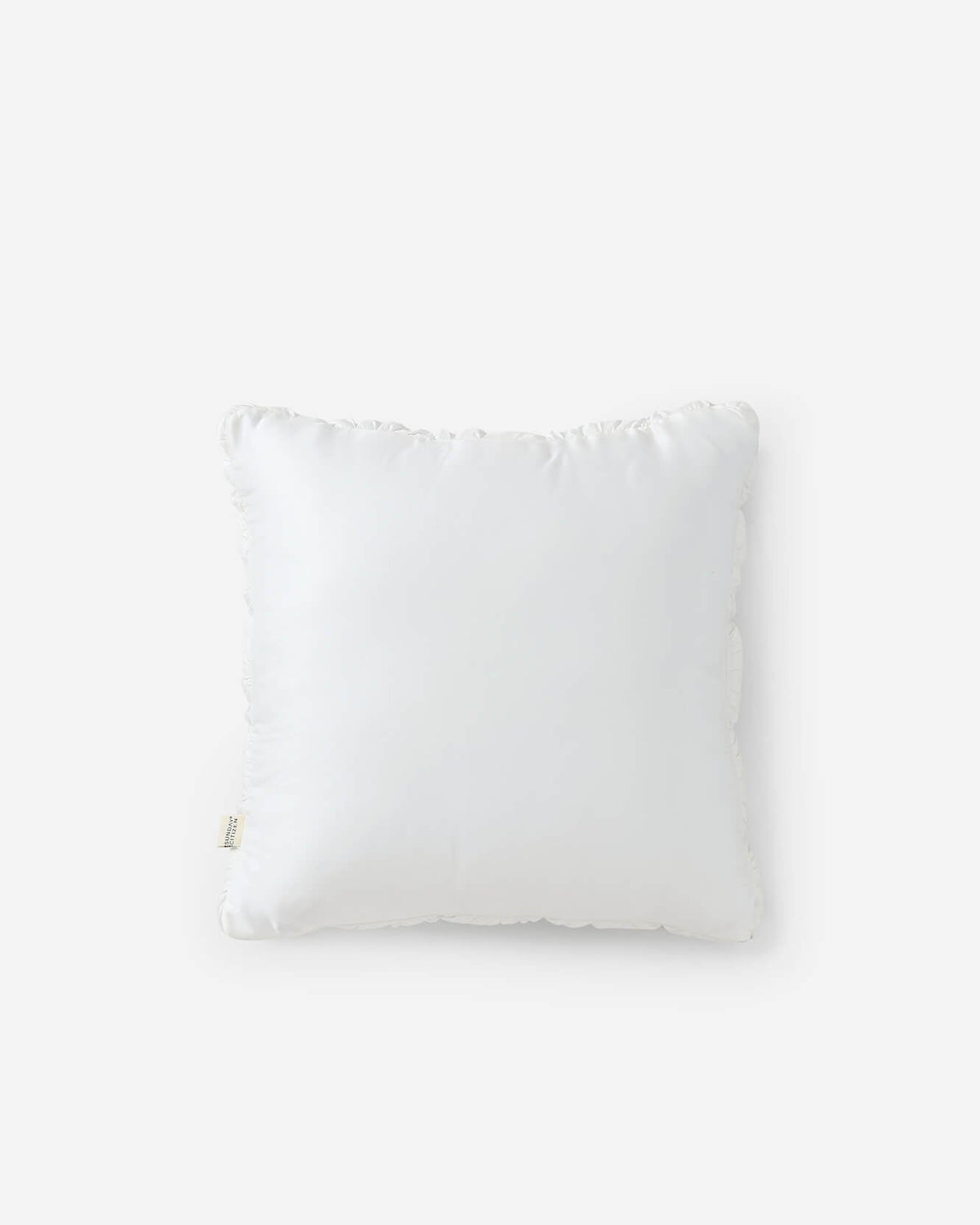 Silky Lyocell Puff Throw Pillow.
