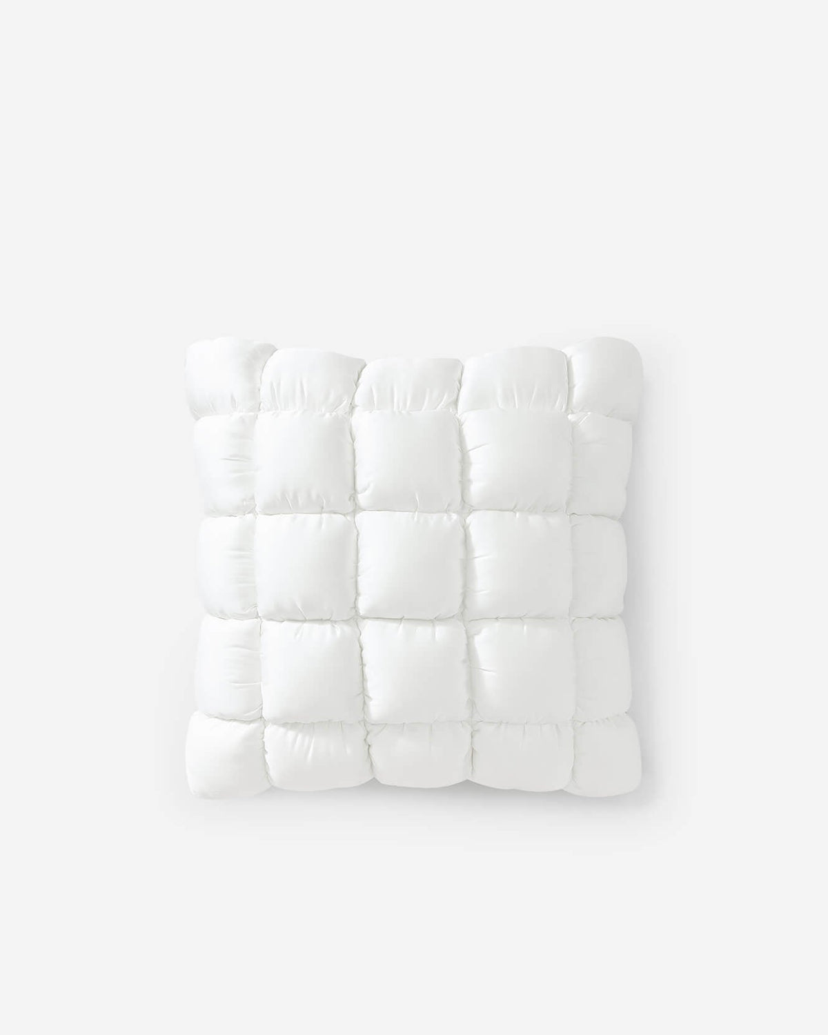 Silky Lyocell Puff Throw Pillow.