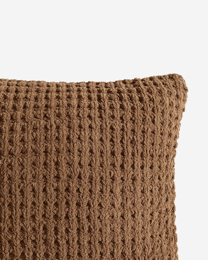 Snug Waffle Throw Pillow.