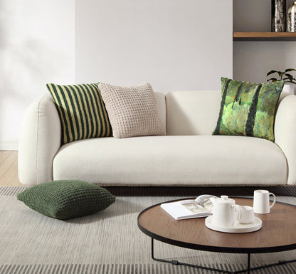 Snug Waffle Throw Pillow.