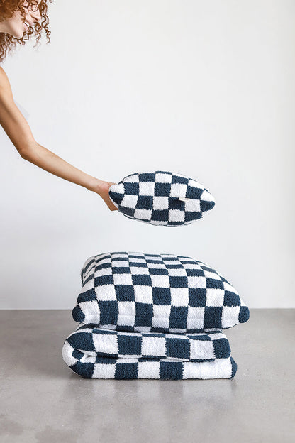 Checkerboard Throw Pillow.