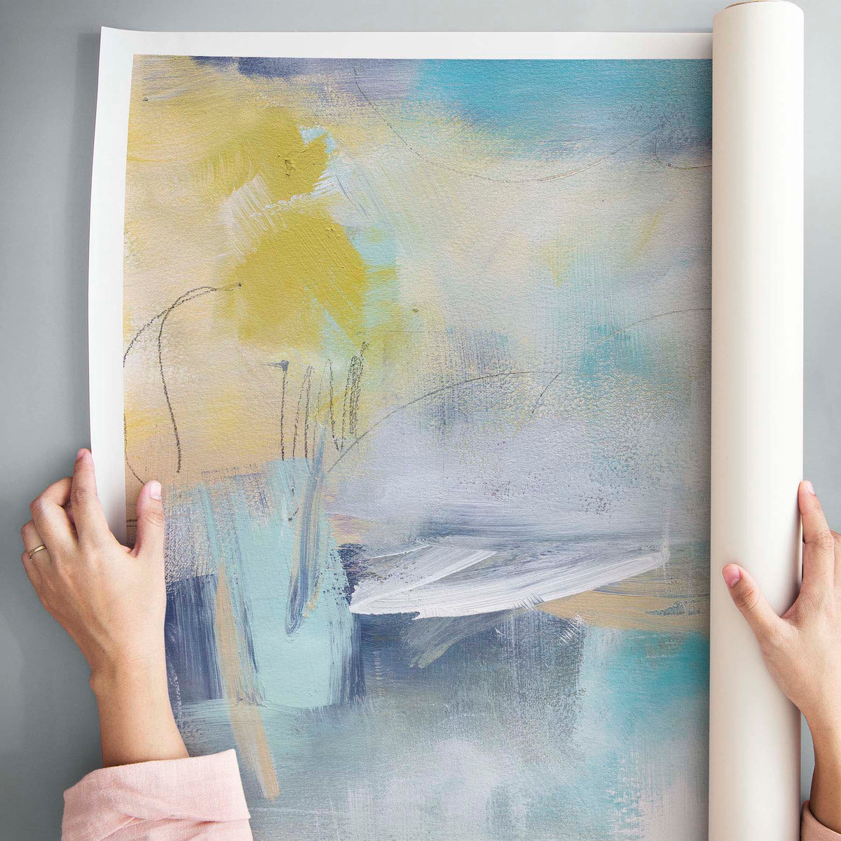 Sunning Before Noon - Canvas Print.
