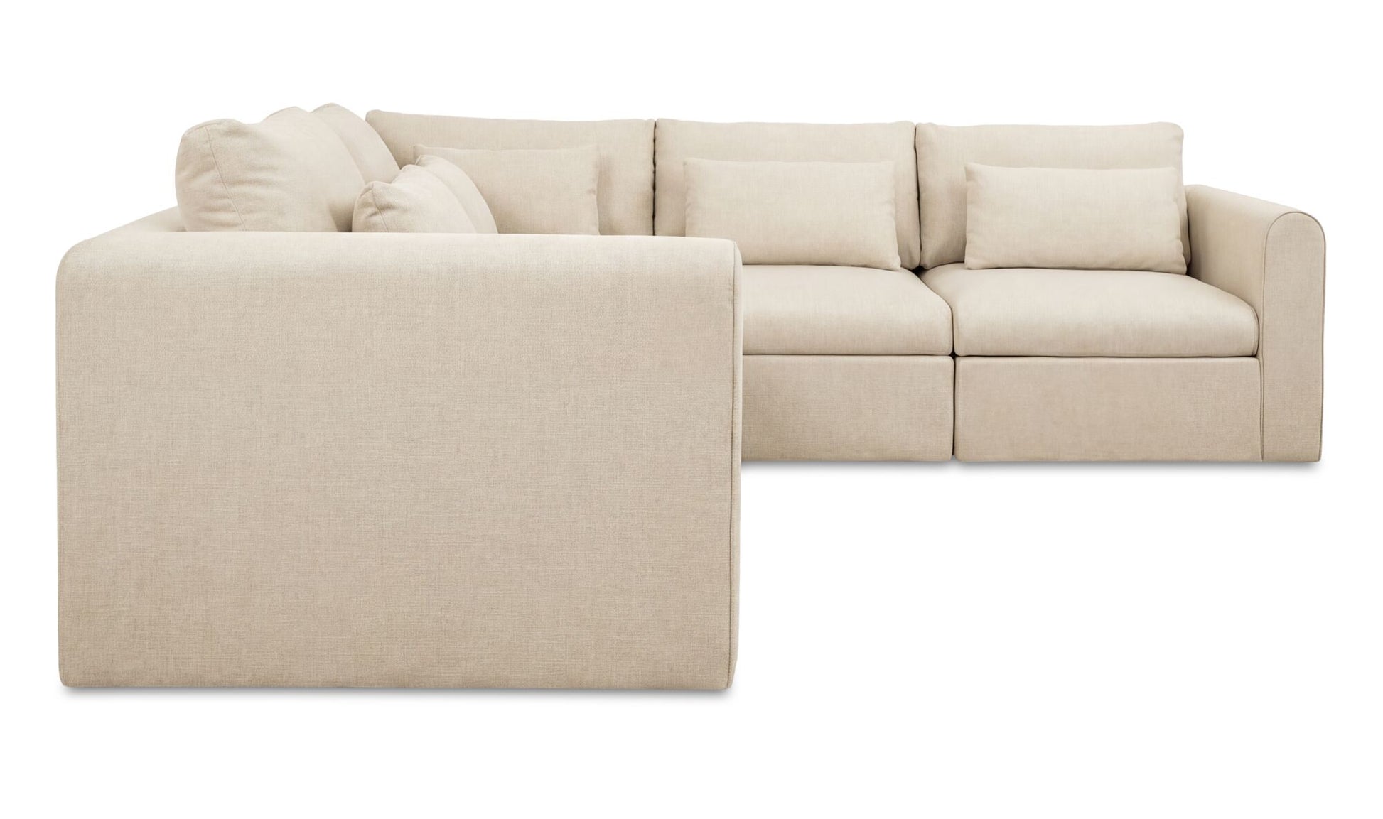 Swift Classic L Modular Sectional Light Beige.
