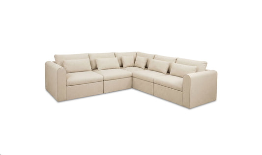 Swift Classic L Modular Sectional Light Beige.