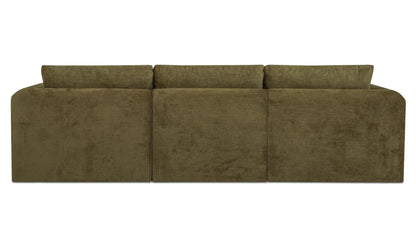Swift Lounge Modular Sectional Dark Green.