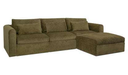 Swift Lounge Modular Sectional Dark Green.