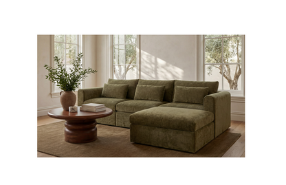 Swift Lounge Modular Sectional Dark Green.