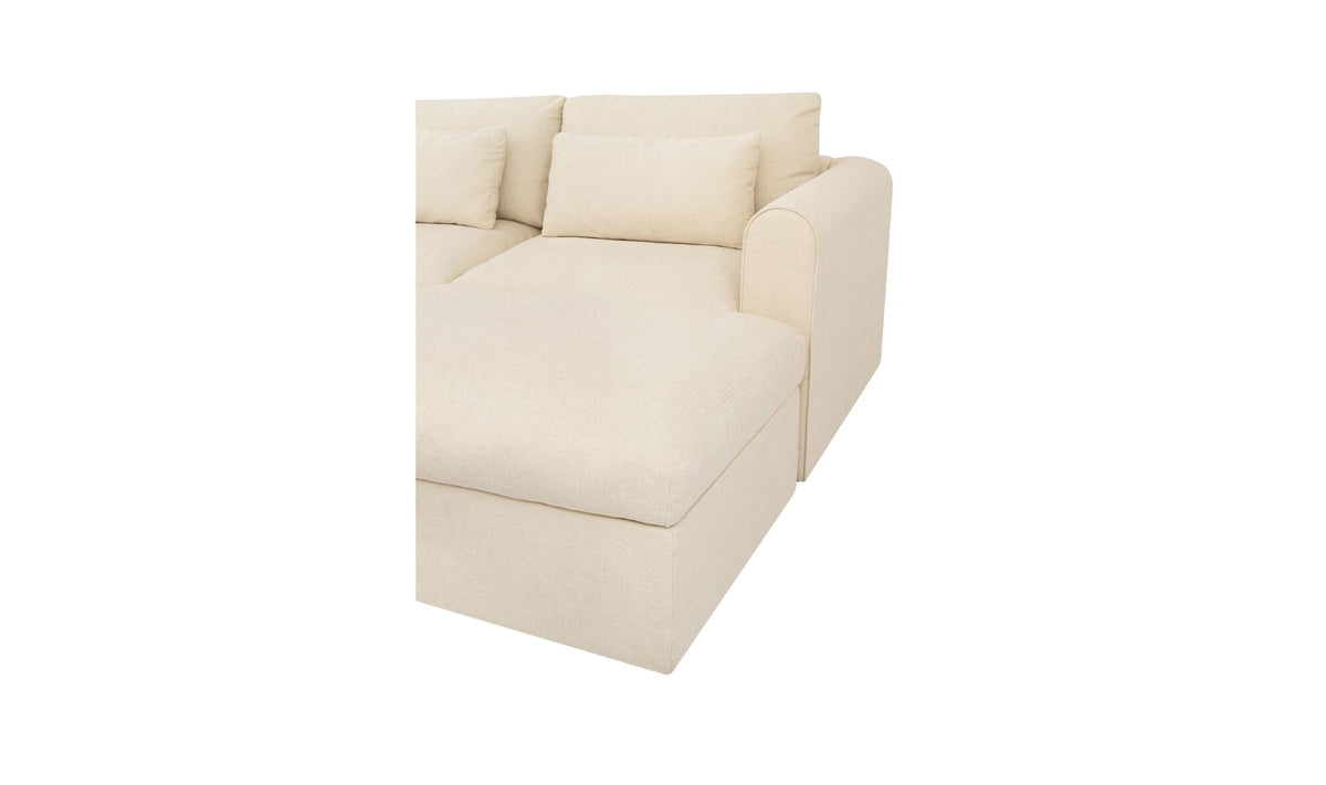 Swift Lounge Modular Sectional Light Beige.