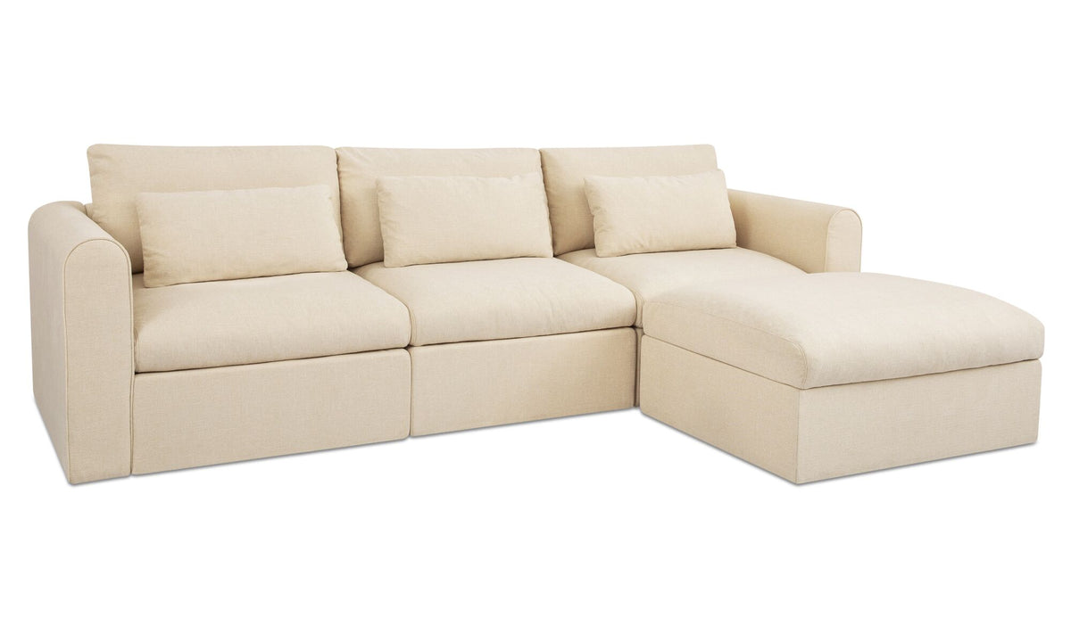 Swift Lounge Modular Sectional Light Beige.
