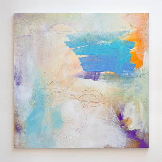 Swimming in Light - Canvas Print.