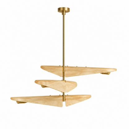 Sycamore Chandelier 3 Tiers in Dawn Grey