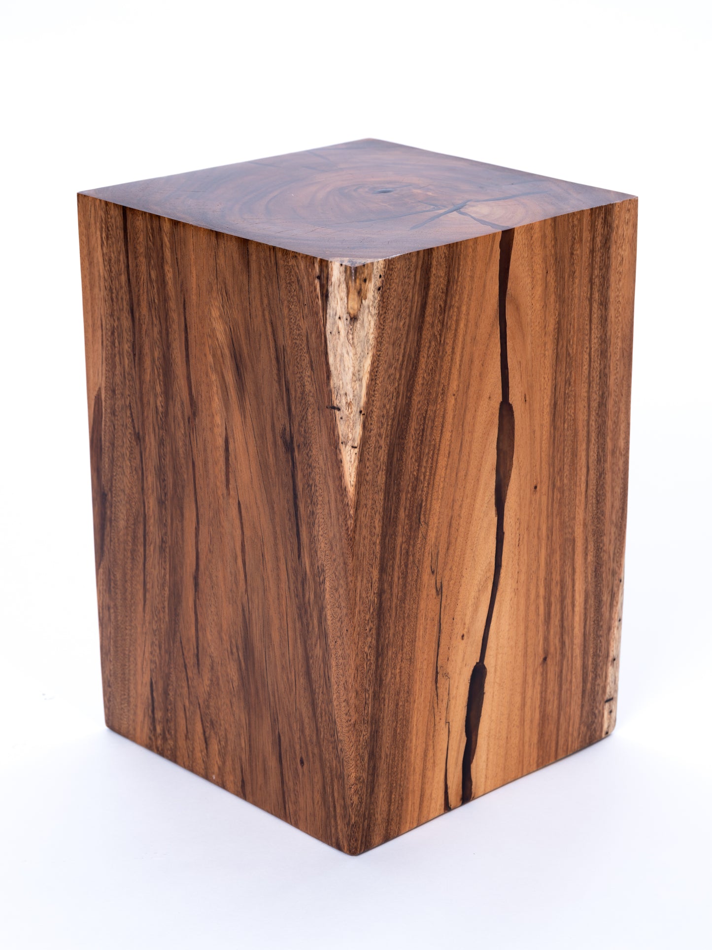 Sculptural Costa Rican Hardwood Stool / Side Table Reserva Collection — No. 01.