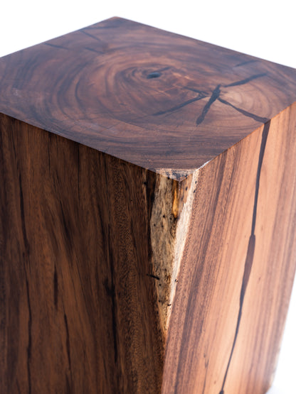 Sculptural Costa Rican Hardwood Stool / Side Table Reserva Collection — No. 01.