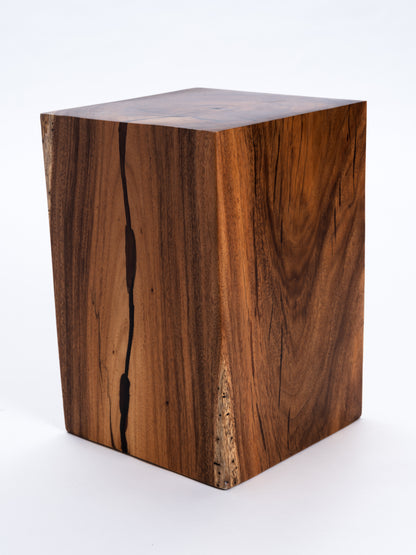 Sculptural Costa Rican Hardwood Stool / Side Table Reserva Collection — No. 01