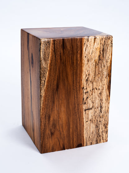 Sculptural Costa Rican Hardwood Stool / Side Table Reserva Collection — No. 02