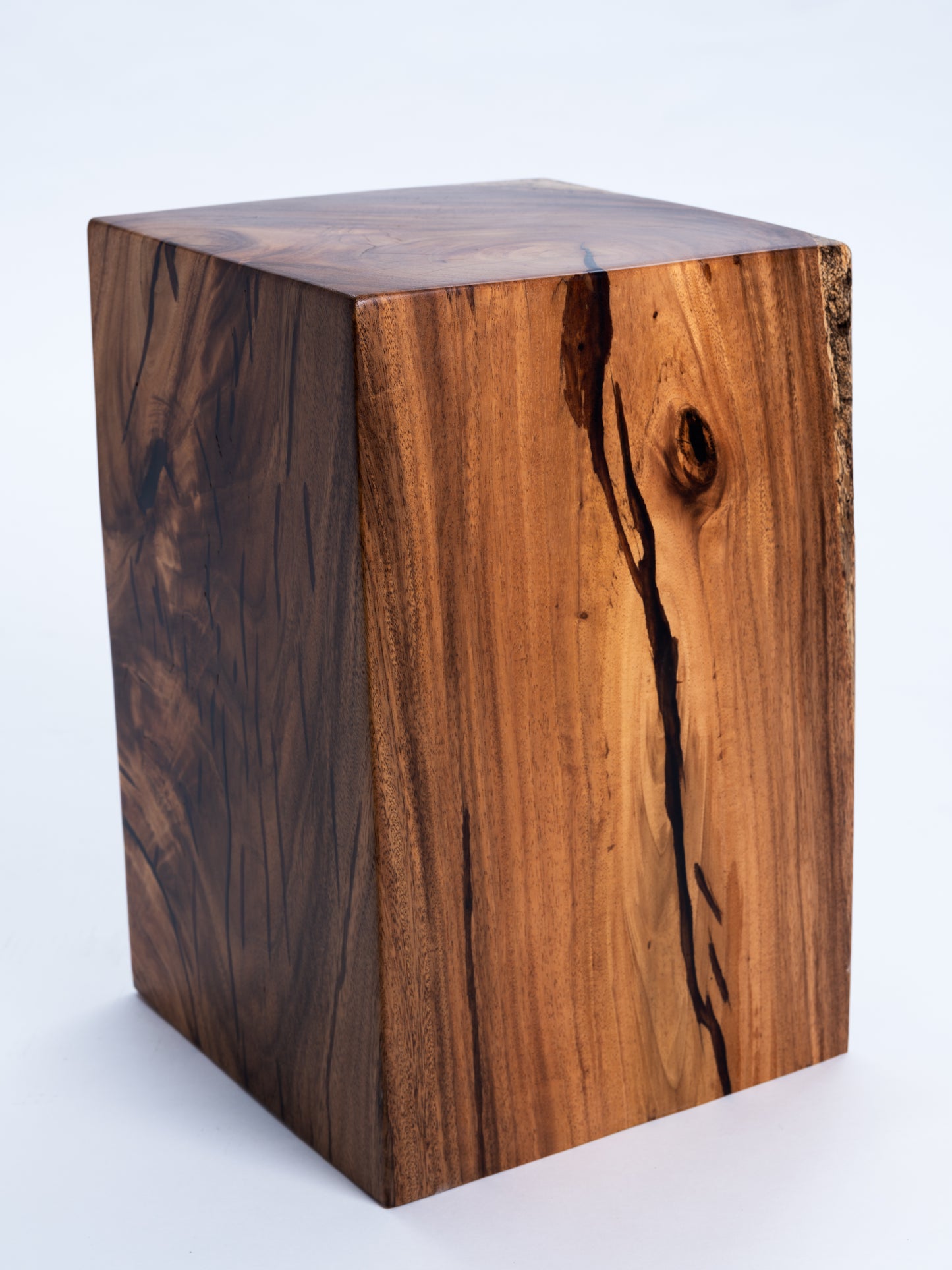 Sculptural Costa Rican Hardwood Stool / Side Table Reserva Collection — No. 02