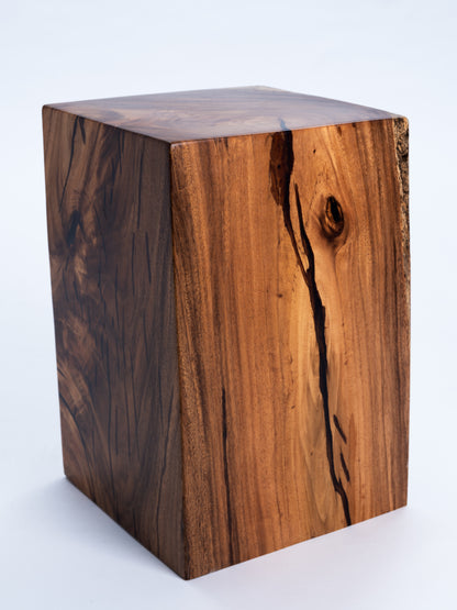 Sculptural Costa Rican Hardwood Stool / Side Table Reserva Collection — No. 02