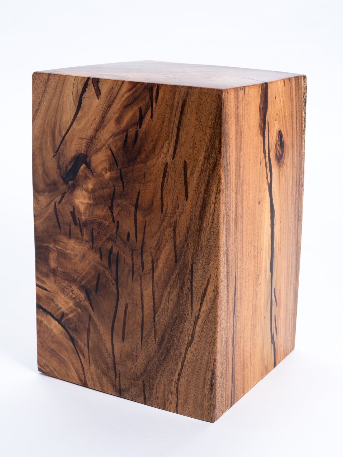 Sculptural Costa Rican Hardwood Stool / Side Table Reserva Collection — No. 02