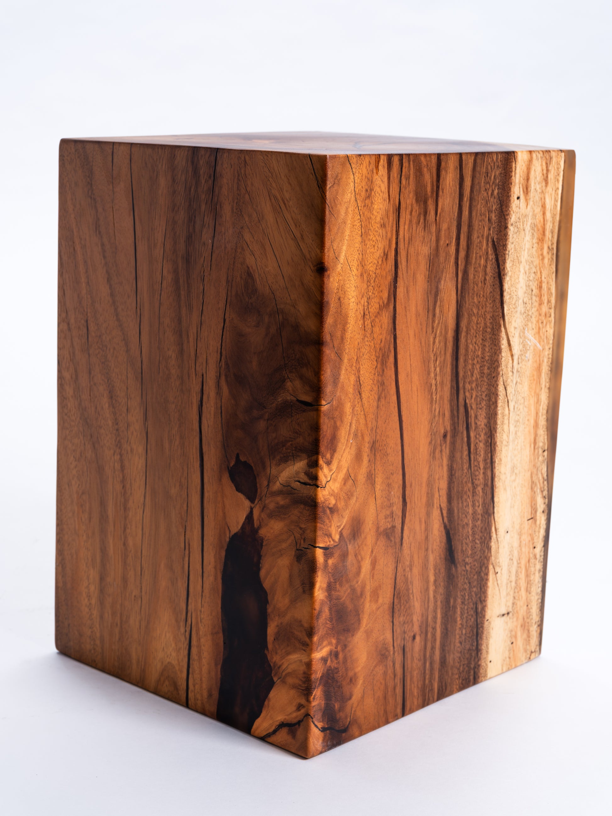 Sculptural Costa Rican Hardwood Stool / Side Table Reserva Collection — No. 03.