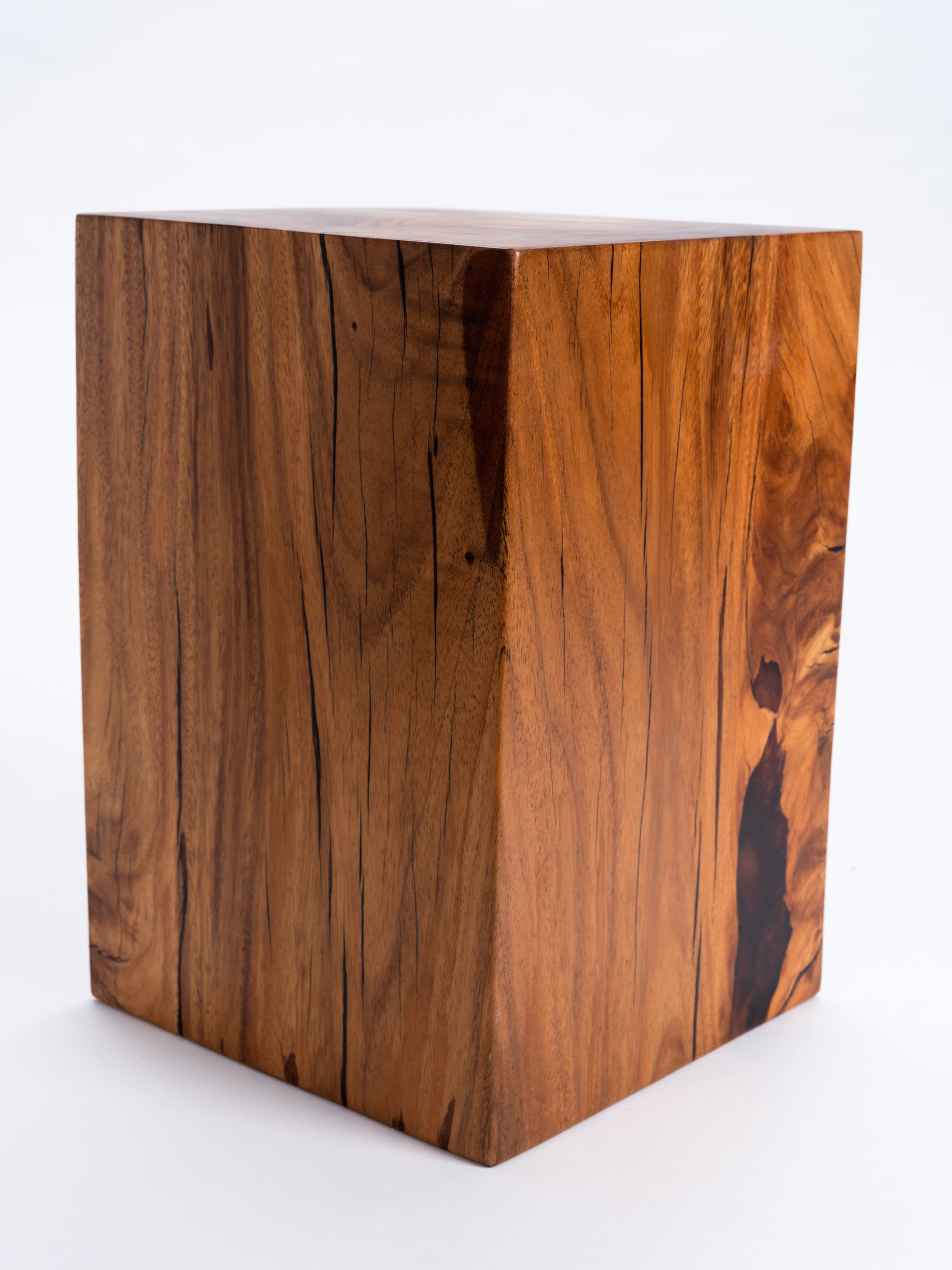 Sculptural Costa Rican Hardwood Stool / Side Table Reserva Collection — No. 03.