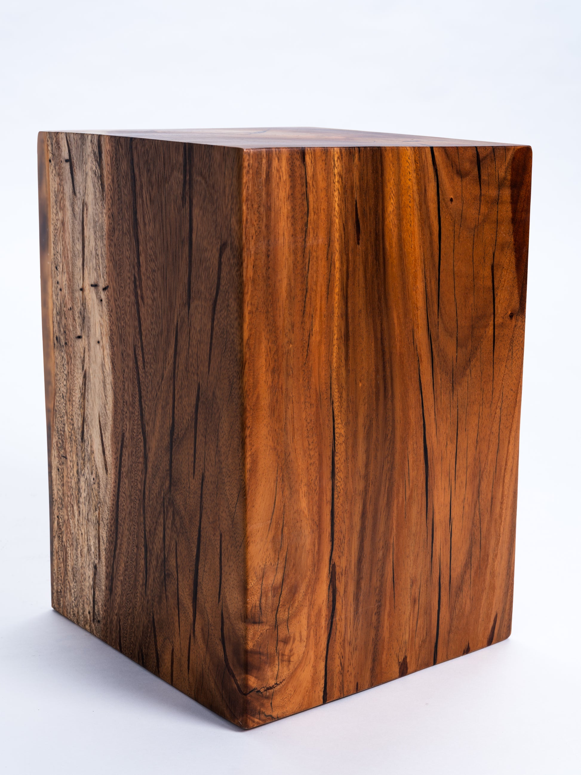 Sculptural Costa Rican Hardwood Stool / Side Table Reserva Collection — No. 03.