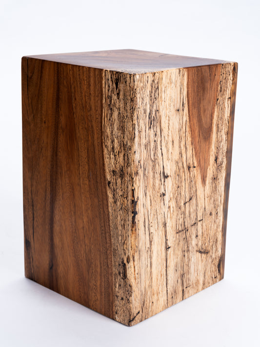 Sculptural Costa Rican Hardwood Stool / Side Table Reserva Collection — No.05.