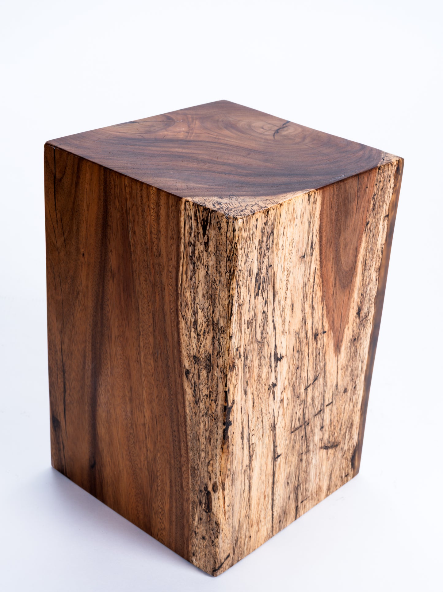 Sculptural Costa Rican Hardwood Stool / Side Table Reserva Collection — No.05.