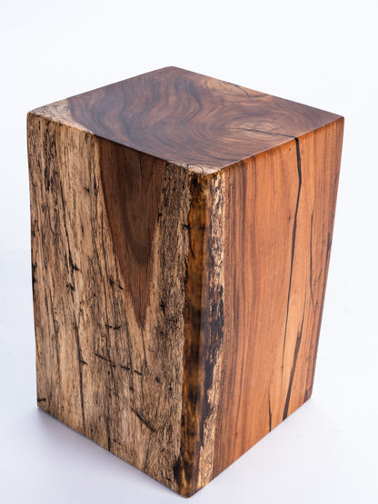 Sculptural Costa Rican Hardwood Stool / Side Table Reserva Collection — No.05.