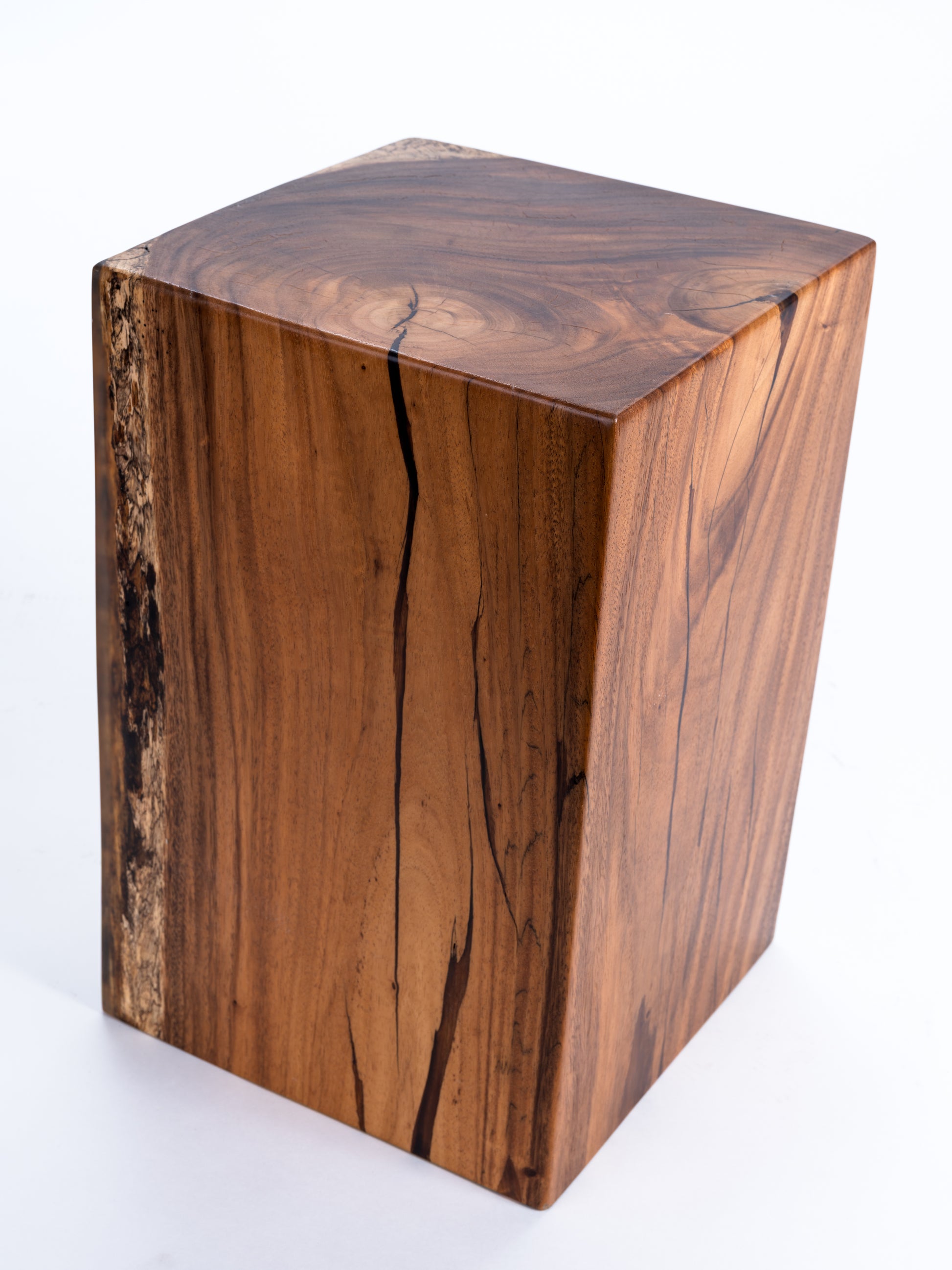 Sculptural Costa Rican Hardwood Stool / Side Table Reserva Collection — No.05.