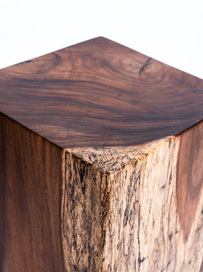 Sculptural Costa Rican Hardwood Stool / Side Table Reserva Collection — No.05.