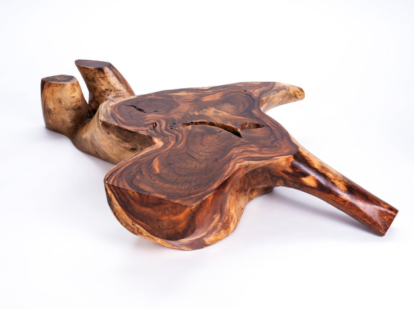 Sculptural Costa Rican Root Coffee Table Reserva Collection — No. 08