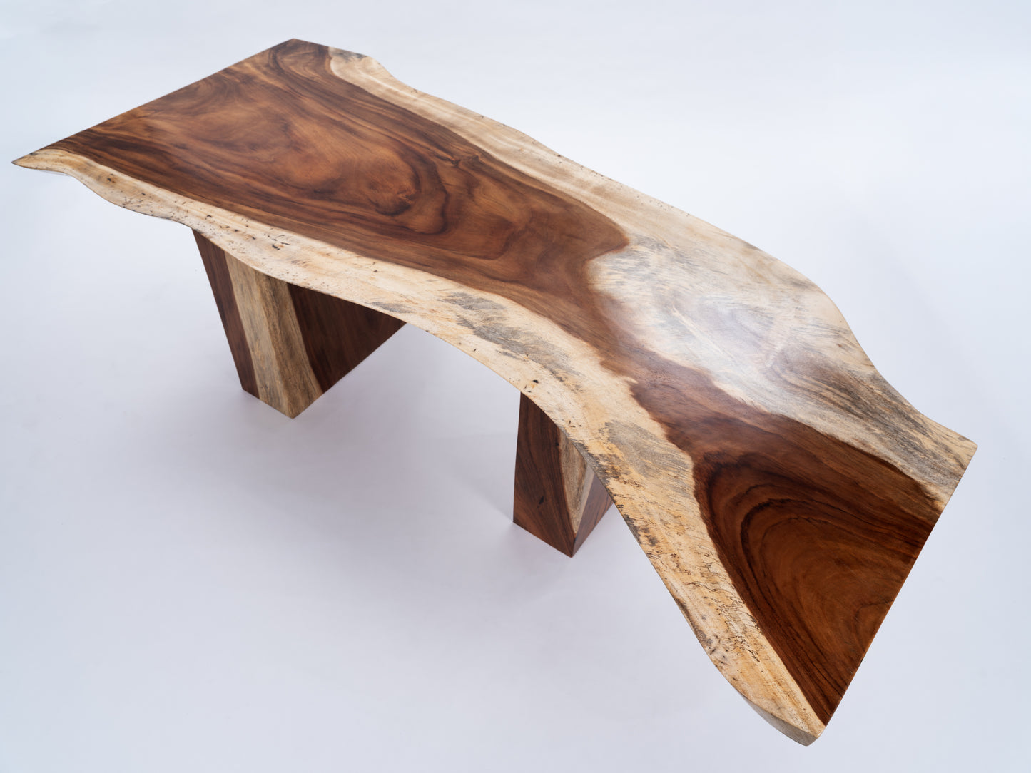 Sculptural Costa Rican Hardwood Table or Desk Reserva Collection — No. 13
