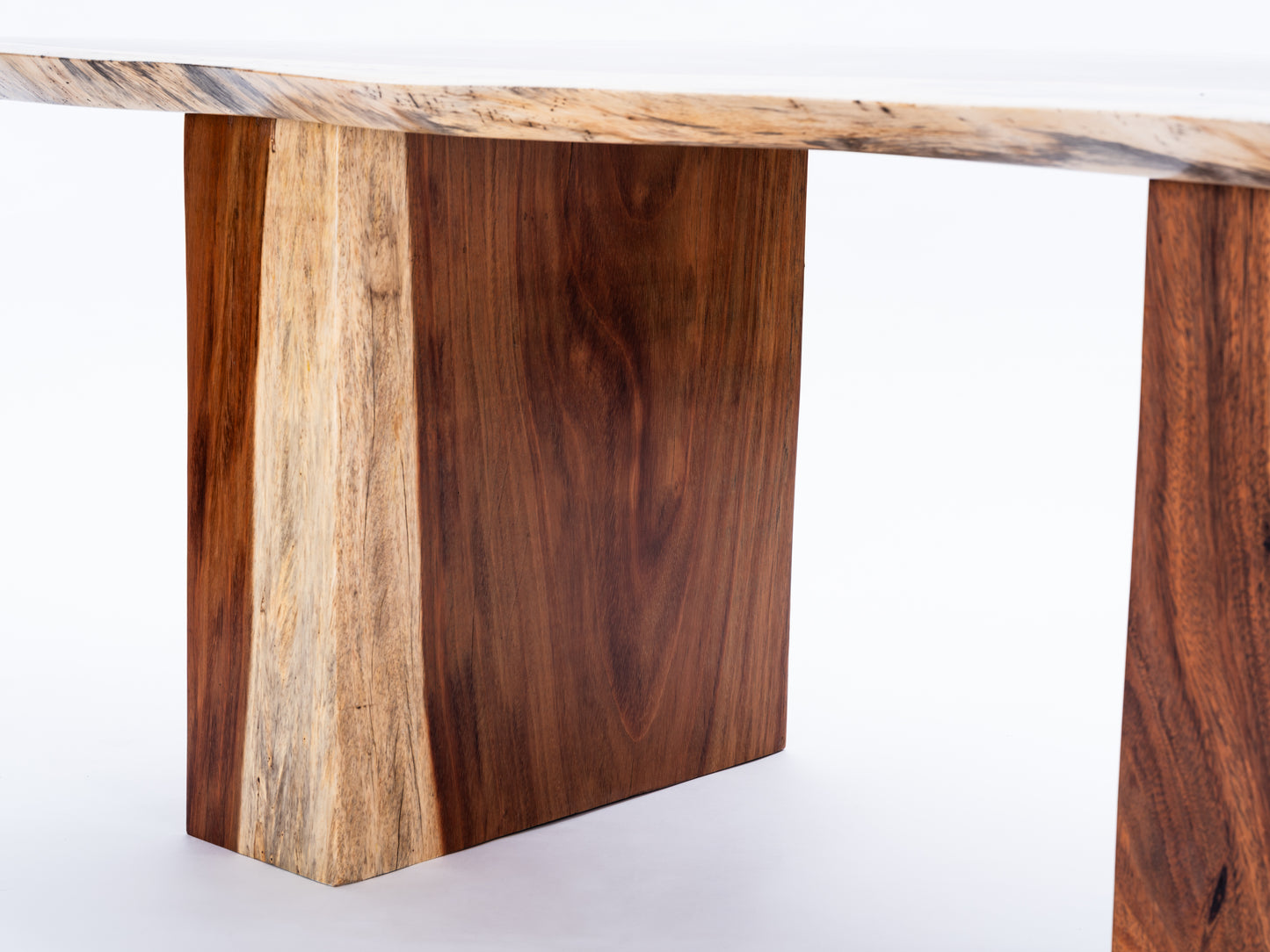 Sculptural Costa Rican Hardwood Table or Desk Reserva Collection — No. 14
