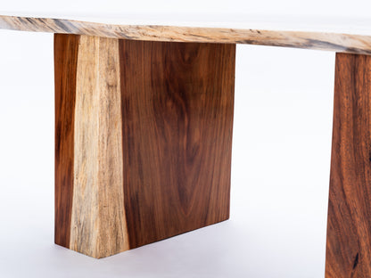 Sculptural Costa Rican Hardwood Table or Desk Reserva Collection — No. 14