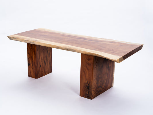 Sculptural Costa Rican Hardwood Table or Desk Reserva Collection — No. 14.