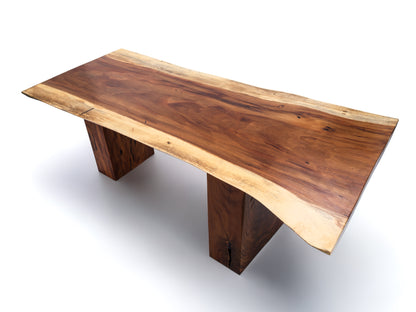 Sculptural Costa Rican Hardwood Table or Desk Reserva Collection — No. 14