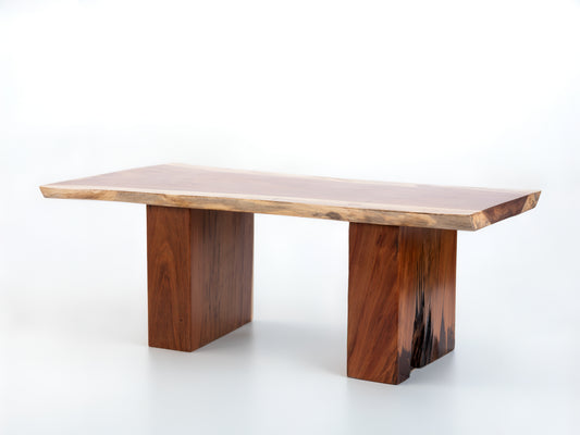 Sculptural Costa Rican Hardwood Table or Desk Reserva Collection — No. 15