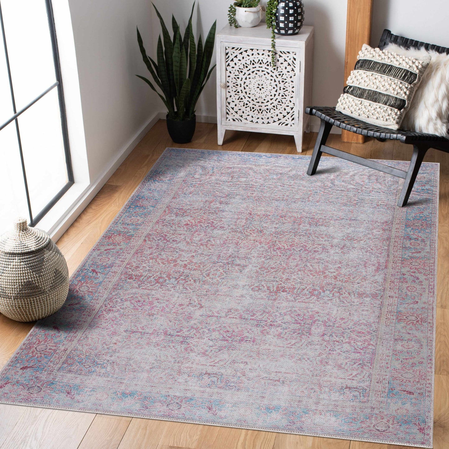 Dare Distressed Washable Rug - Promo