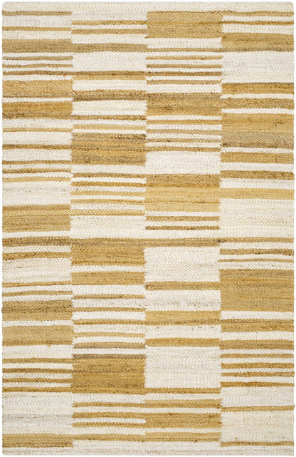 Thyra Broken-Striped Jute Rug