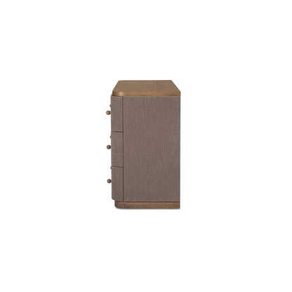 Simone 6 Drawer Dresser Brown product image additional 3