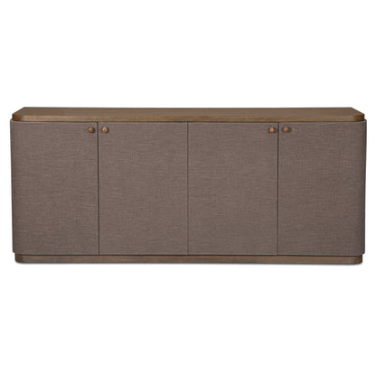 Simone Sideboard Brown on white background