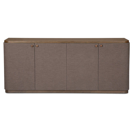 Simone Sideboard Brown on white background