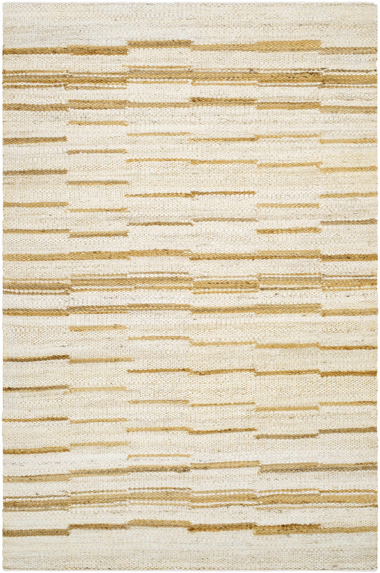 Tivon Broken-Striped Jute Rug