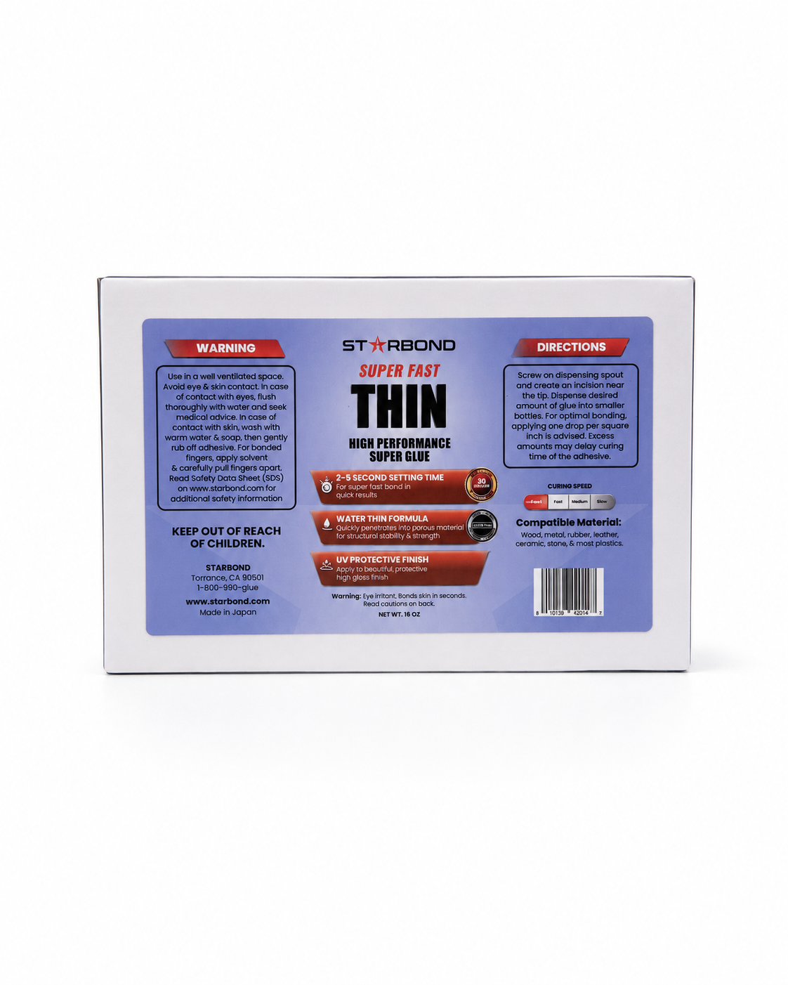Starbond Refill Bottle Kit 16oz