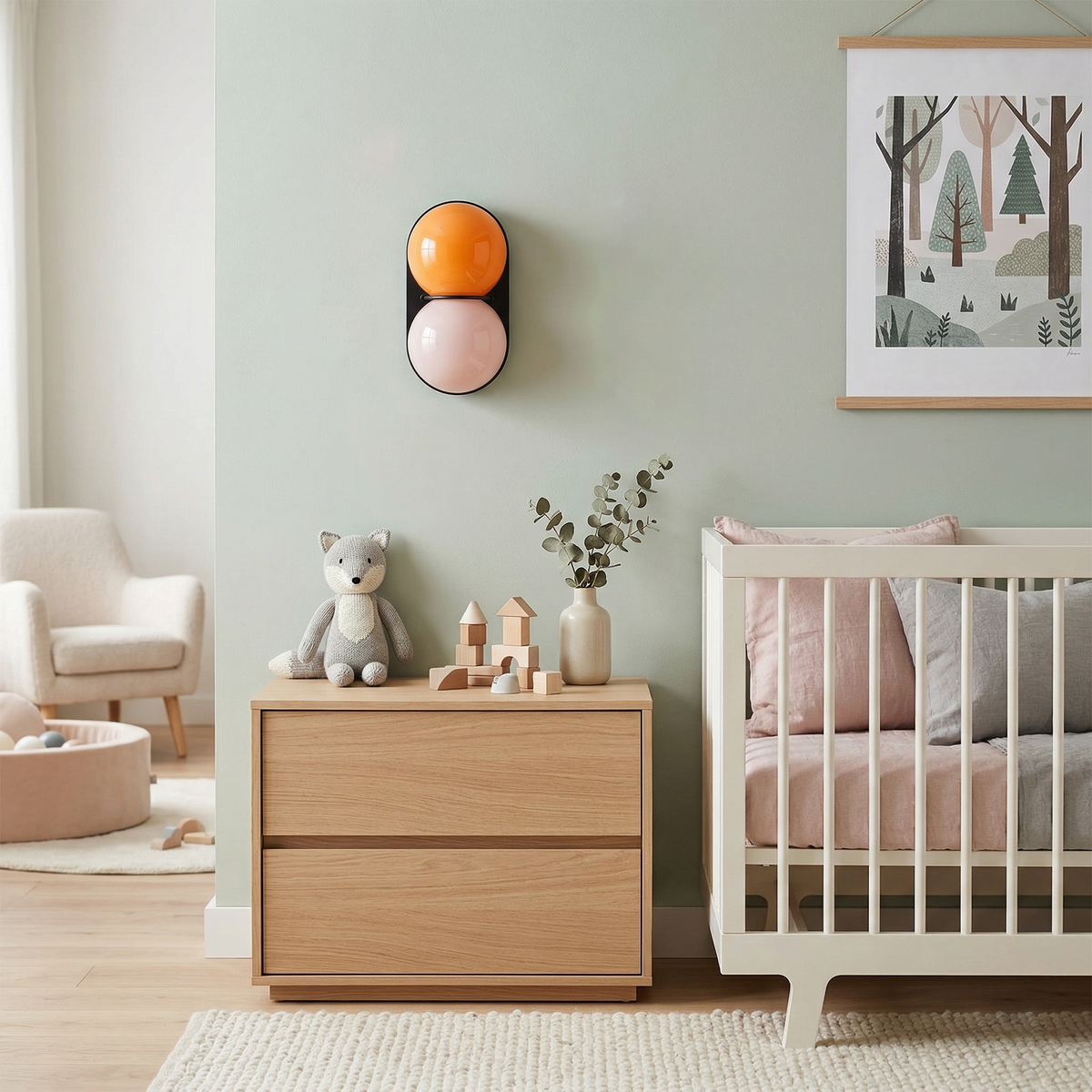 Twinwave Wall Lamp