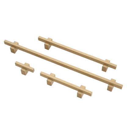 Lew's Two Tone Series Knobs and Handles Brushed Brass.