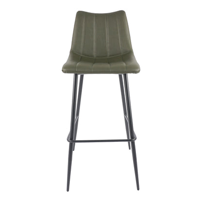 Alibi Bar Stool Dark Green - Set of Two view 4