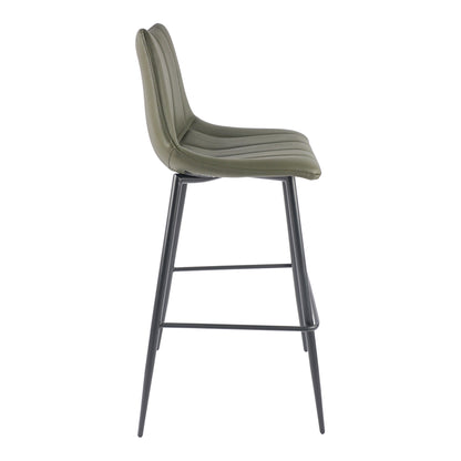 Alibi Bar Stool Dark Green - Set of Two view 6